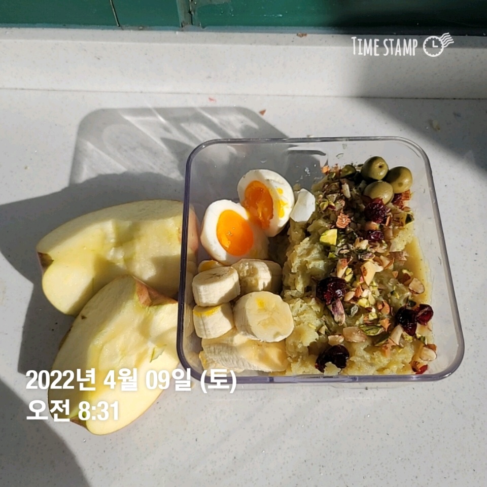 04월 09일( 아침식사 457kcal)