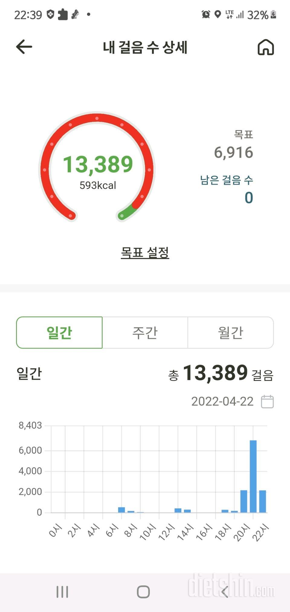 30일 만보 걷기6일차 성공!