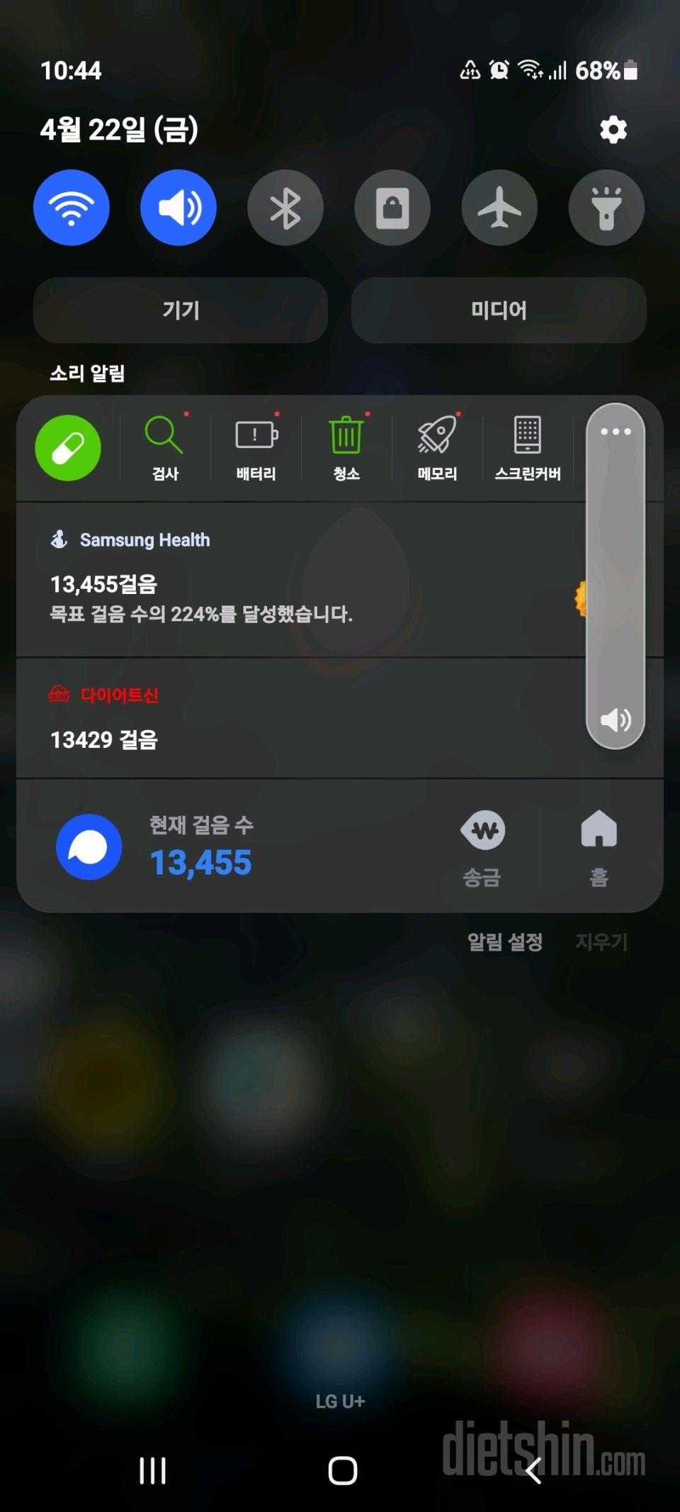 30일 만보 걷기13일차 성공!