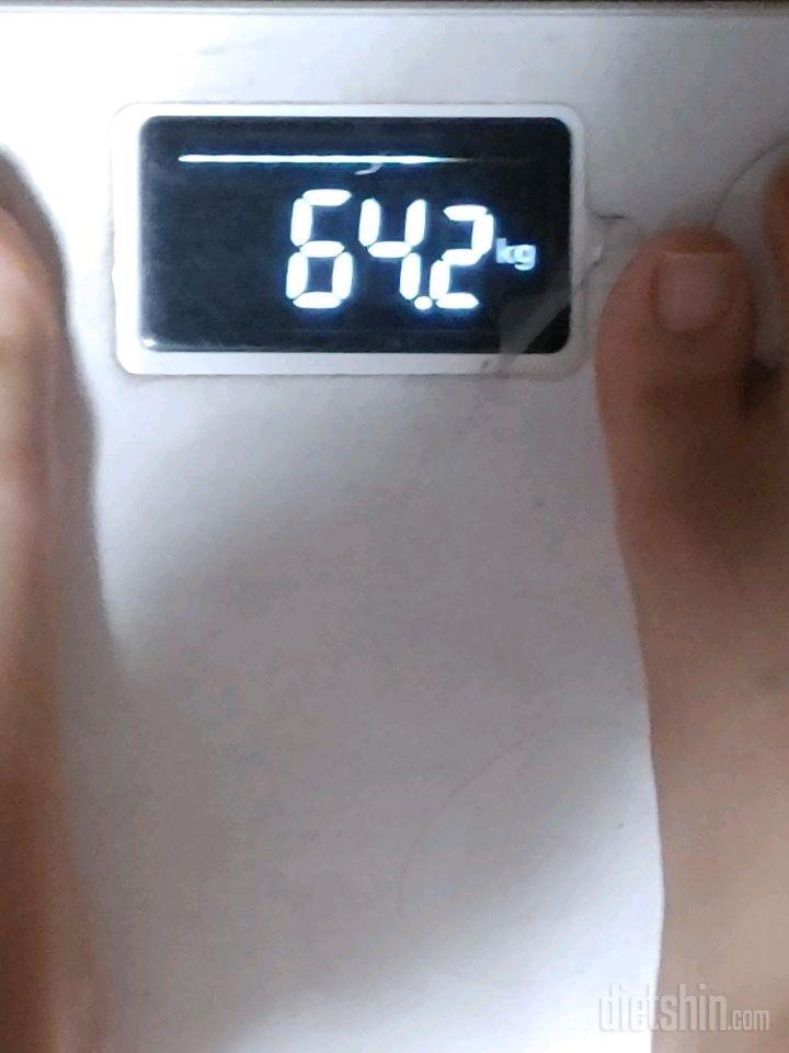 4.22일 64.2kg