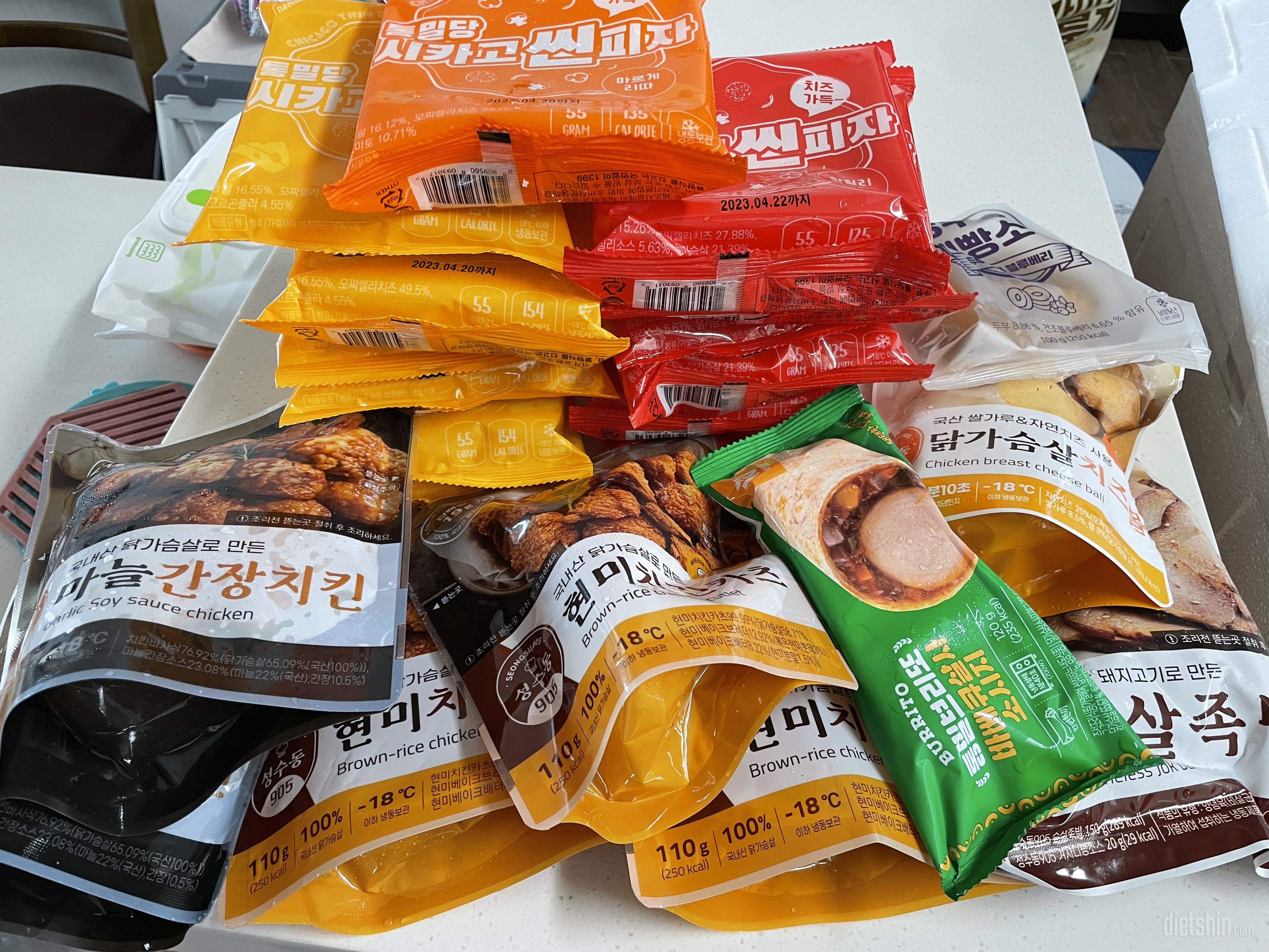 맛있었어요!! 피자 먹어보고 시킨거라