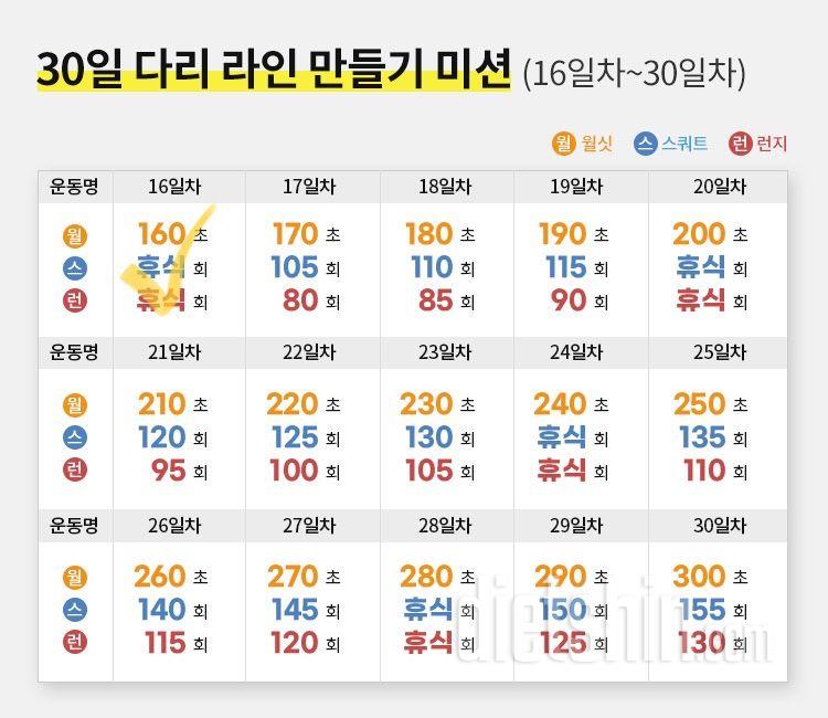 30일 다리라인 만들기16일차 성공!