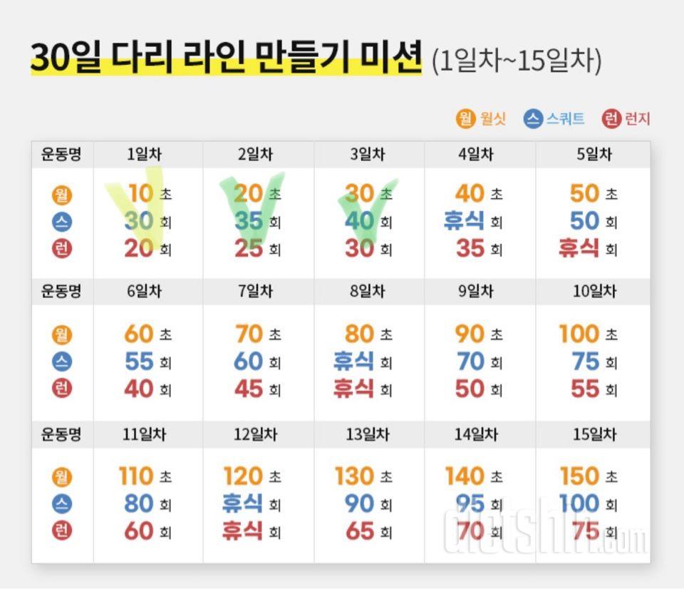 30일 다리라인 만들기3일차 성공!