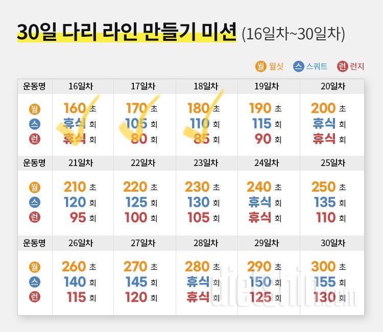 30일 다리라인 만들기18일차 성공!