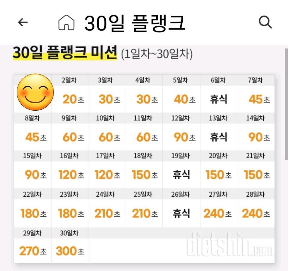 30일 플랭크31일차 성공!