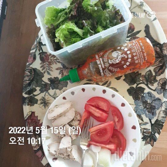 05월 15일( 아침식사 631kcal)