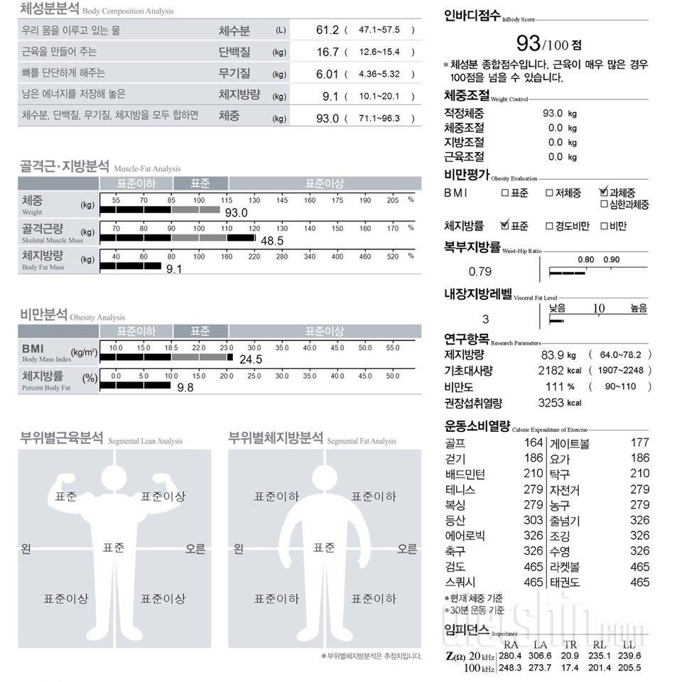 인바디 10회차