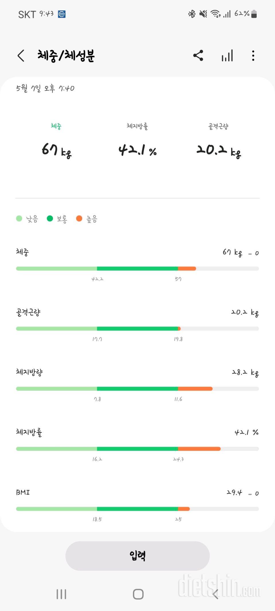 2주 동안의 변화!