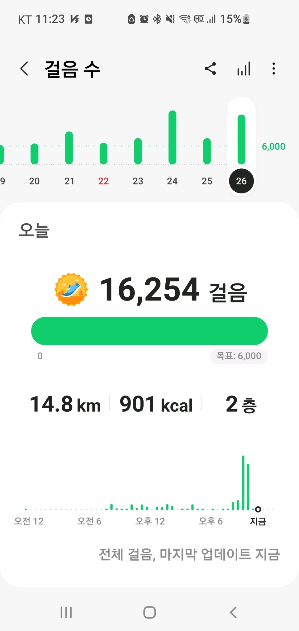 05월 26일( 운동 )