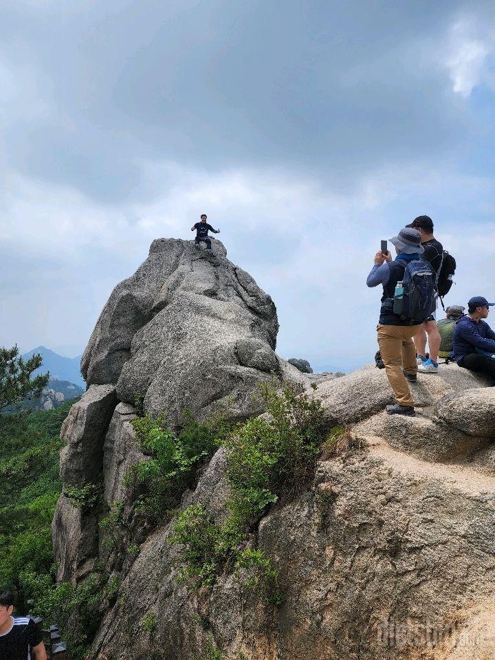 수락산 정상 실시간