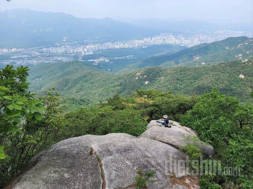 수락산 정상 실시간