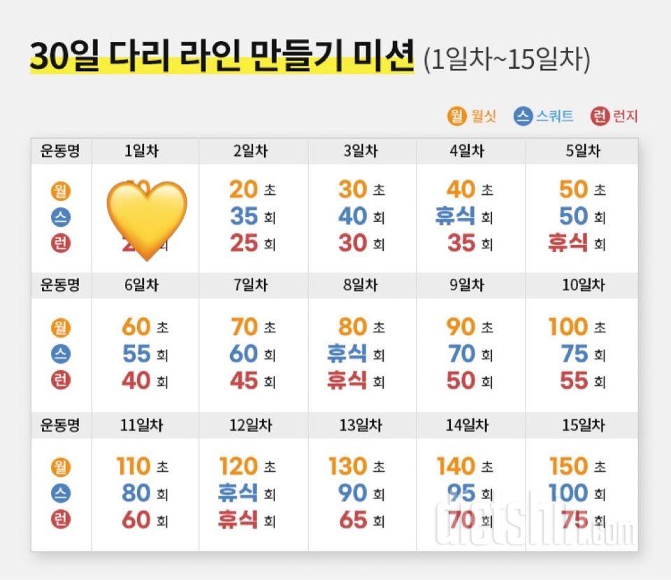 30일 다리라인 만들기 1일차 성공!