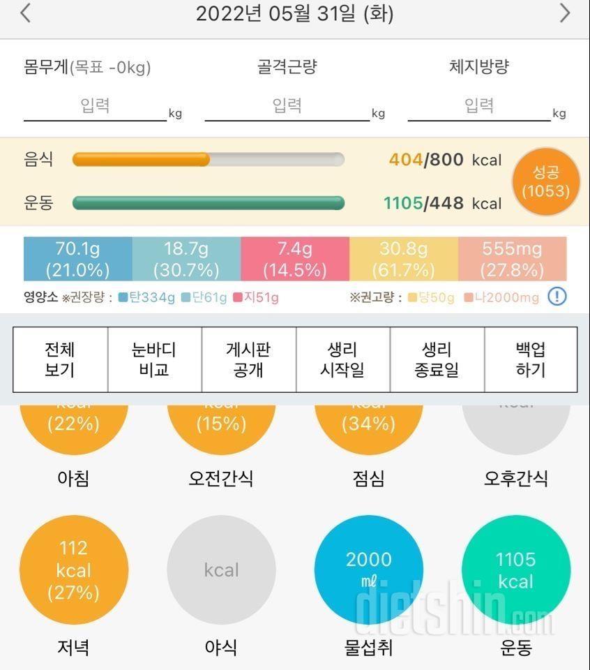 30일 야식끊기 1일차 성공!