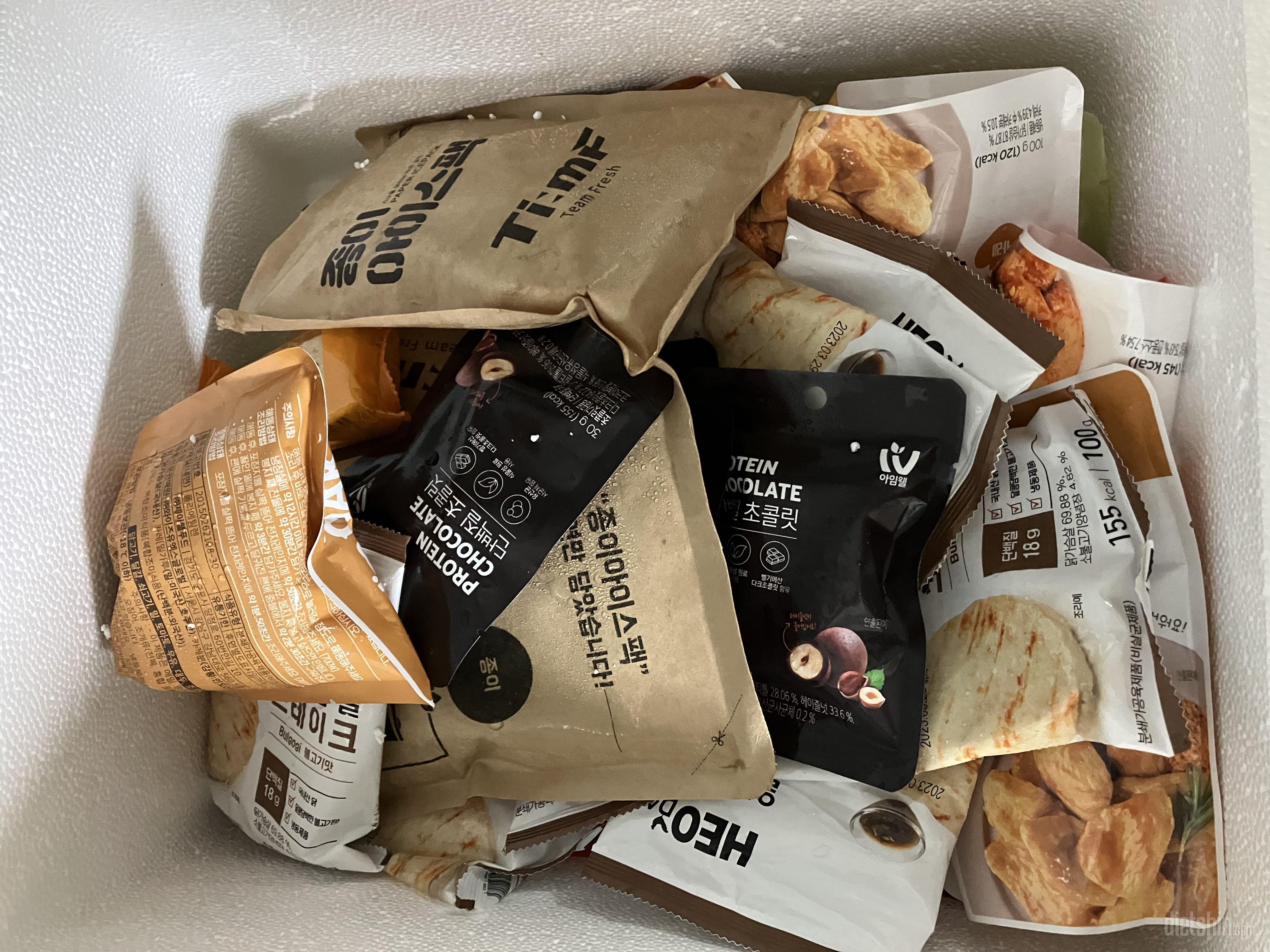 늘 믿고 먹는 다신샵 제품
맛도 좋