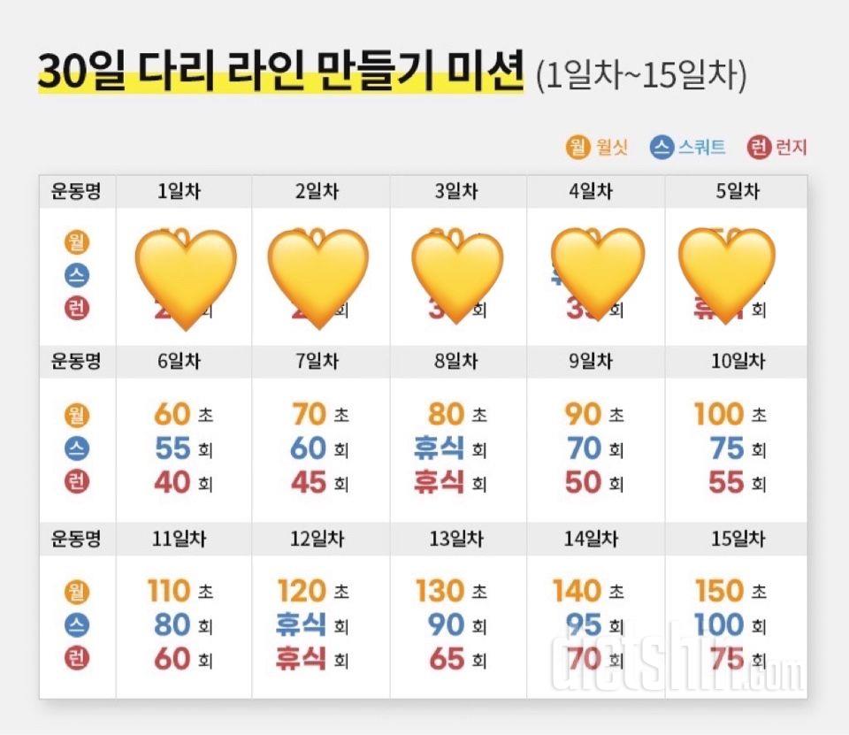 30일 다리라인 만들기5일차 성공!