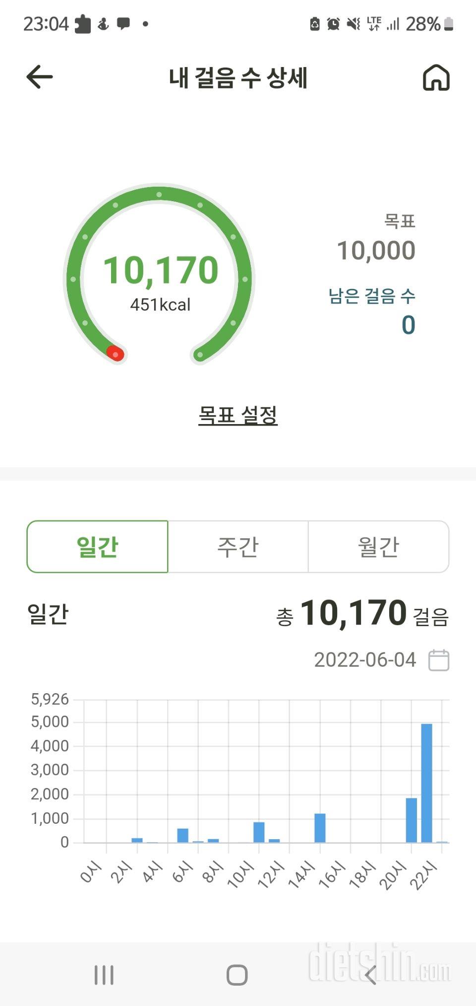 30일 만보 걷기49일차 성공!