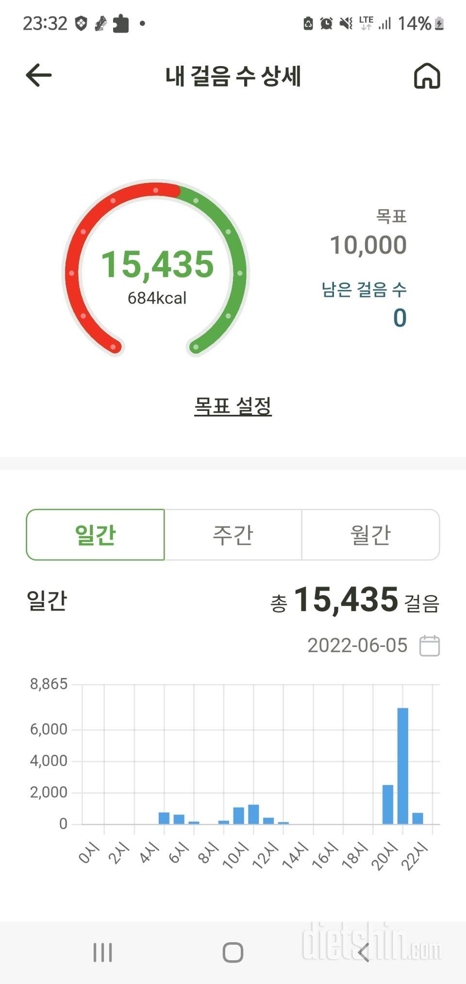 30일 만보 걷기50일차 성공!