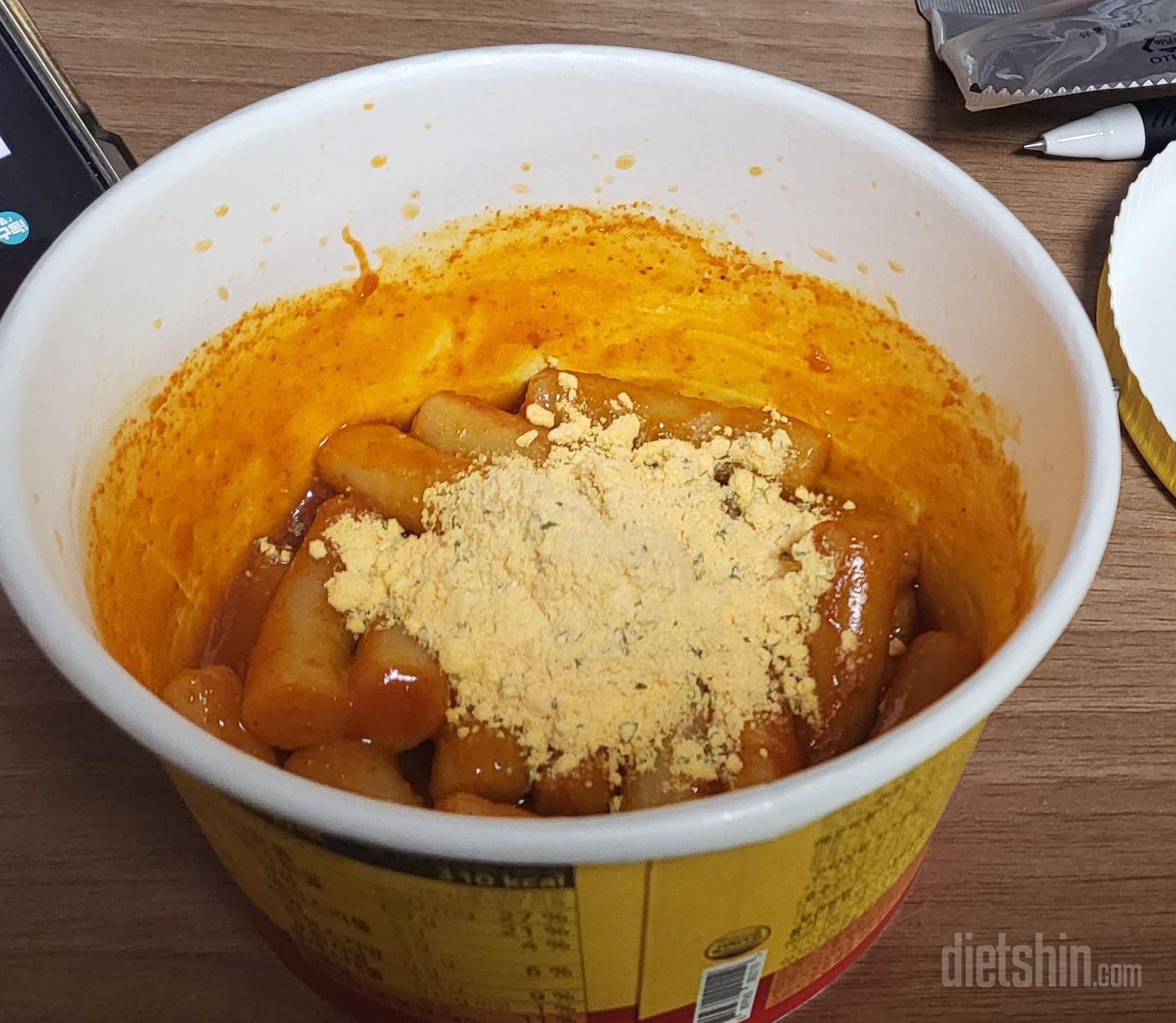 괜찮았어요 딱 편의점 떡볶이 맛?
