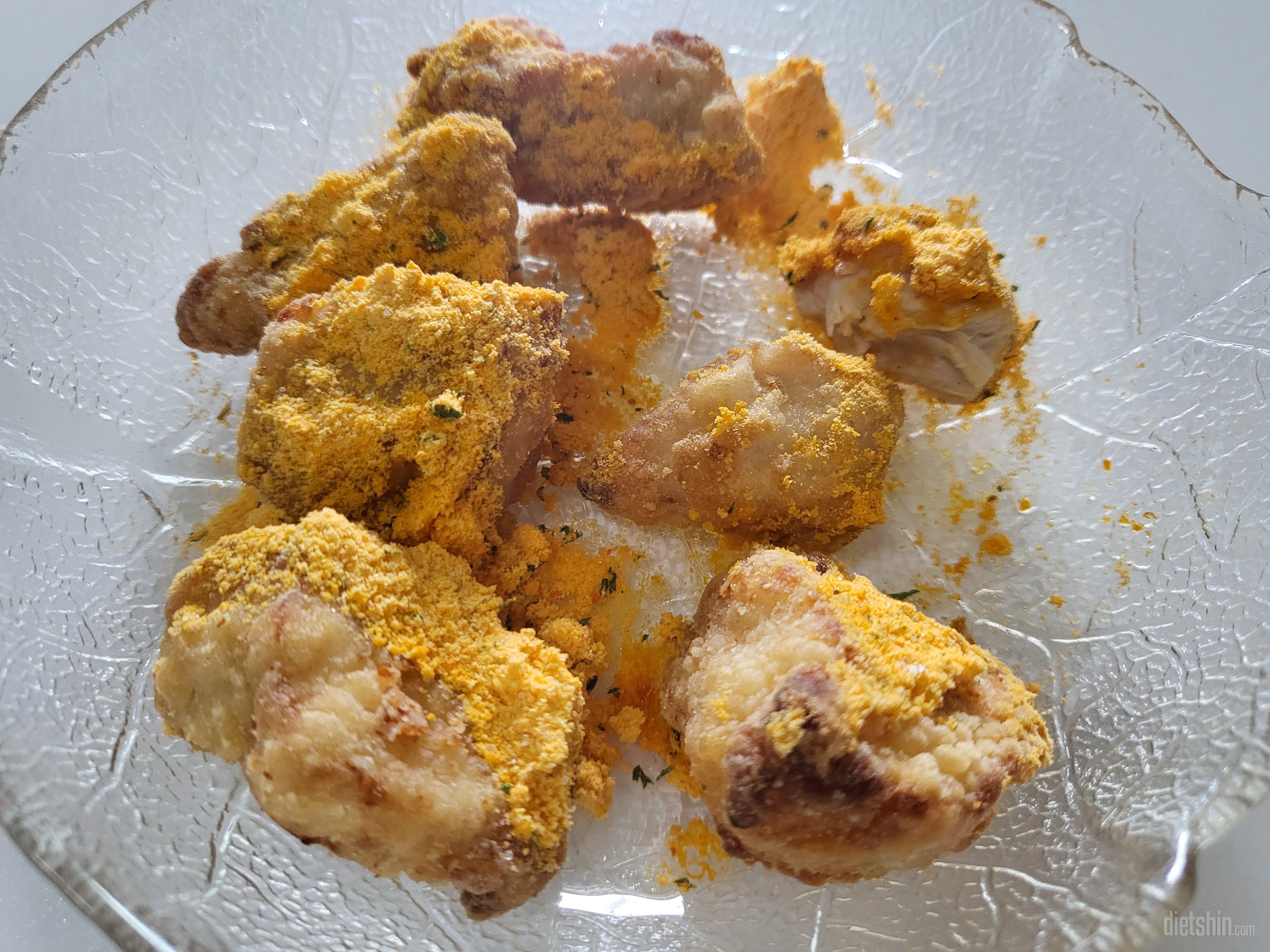 현미는 바삭해서 맛있었는데
뿌링클은