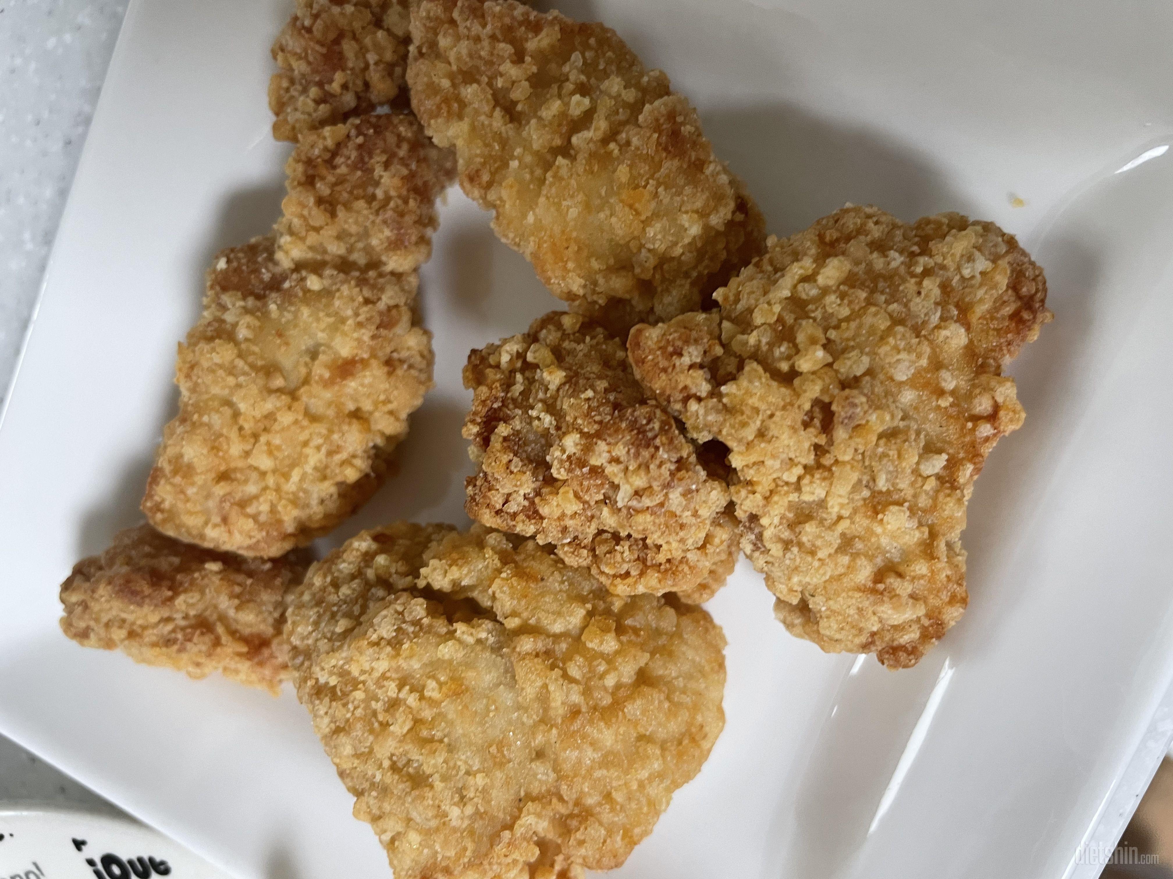 에프에 돌리니 엄청 바삭합니다~ 단독