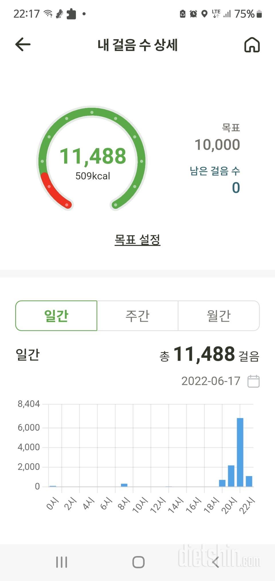 30일 만보 걷기59일차 성공!