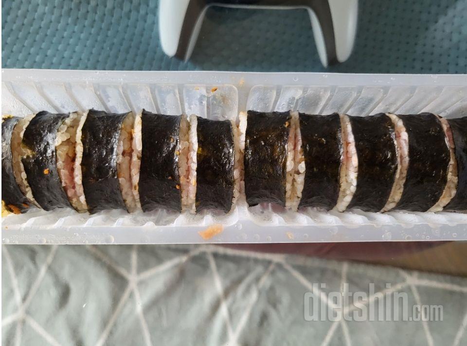 곤약김밥 기대하지 않았는데 정말 맛있