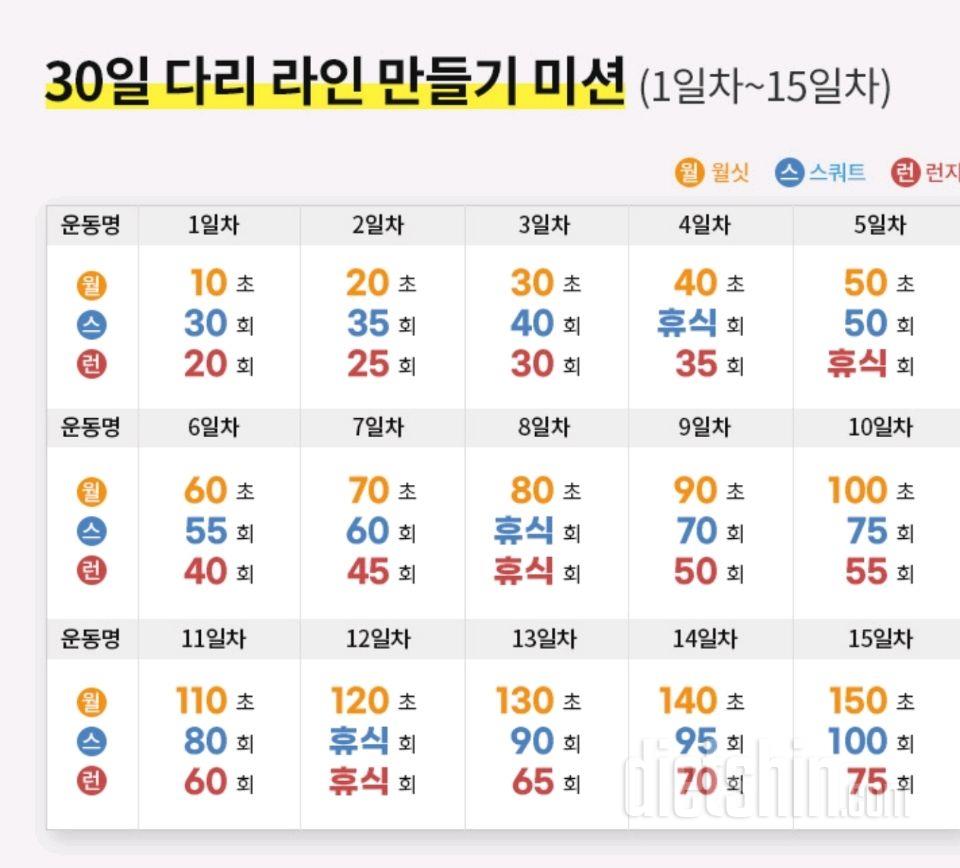 30일 다리라인 만들기1일차 성공!