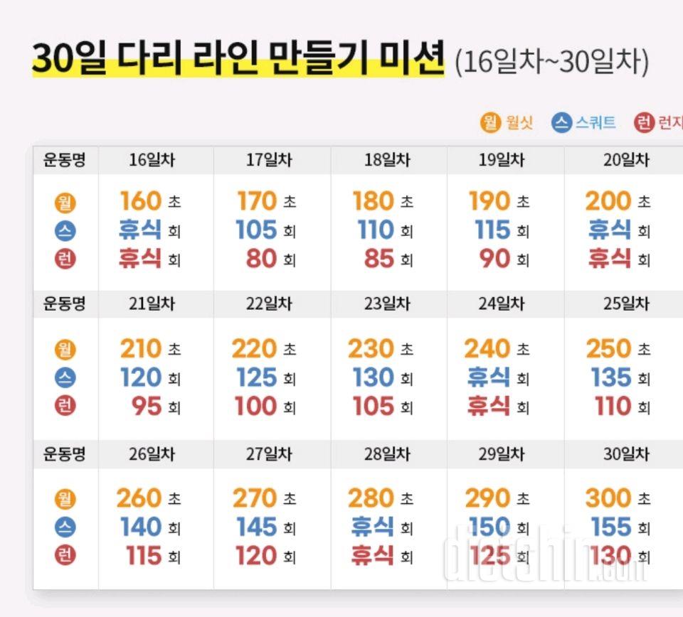 30일 다리라인 만들기1일차 성공!