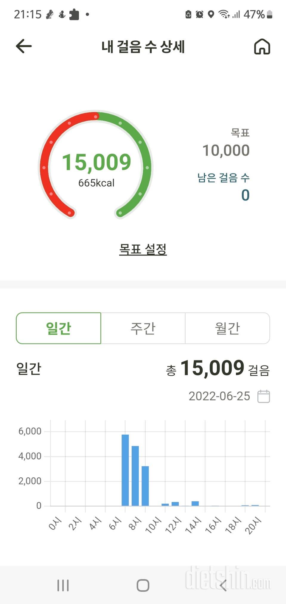 30일 만보 걷기65일차 성공!