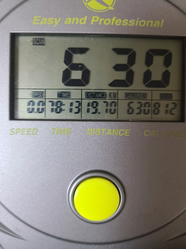 06월 26일( 운동 645kcal)