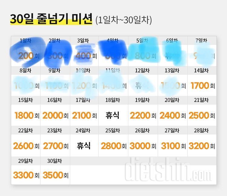 30일 줄넘기12일차 성공!