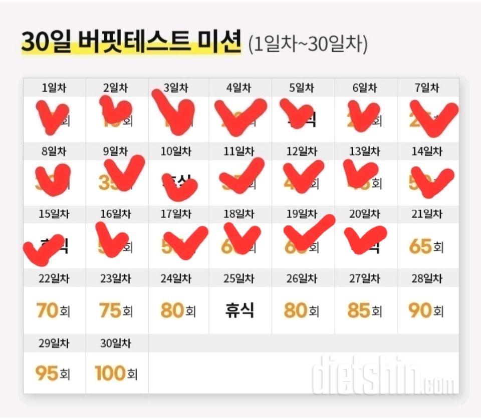 30일 버핏 테스트20일차 성공!