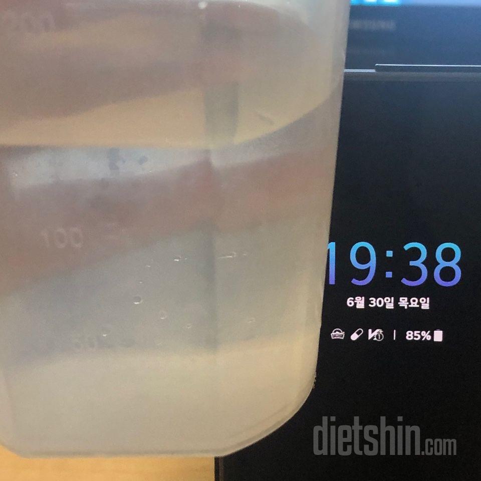 30일 하루 2L 물마시기31일차 성공!