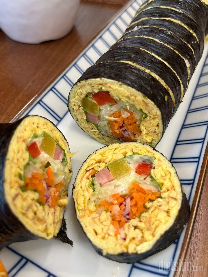 키토김밥 ㅎㅎ