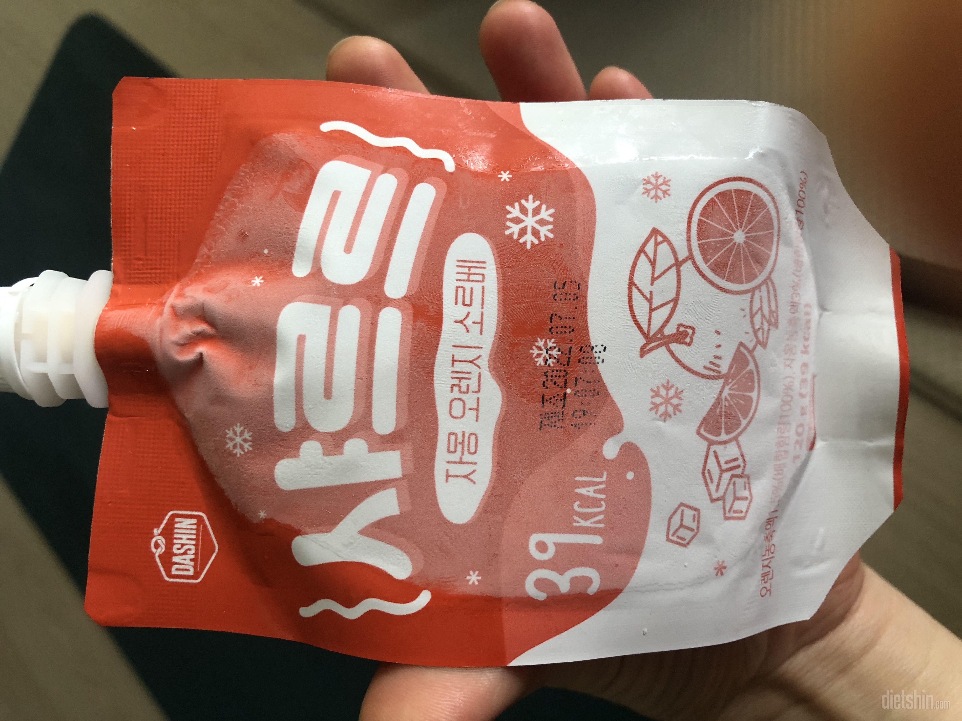 생각보다 너무 달아서 깜짝 놀랐어요