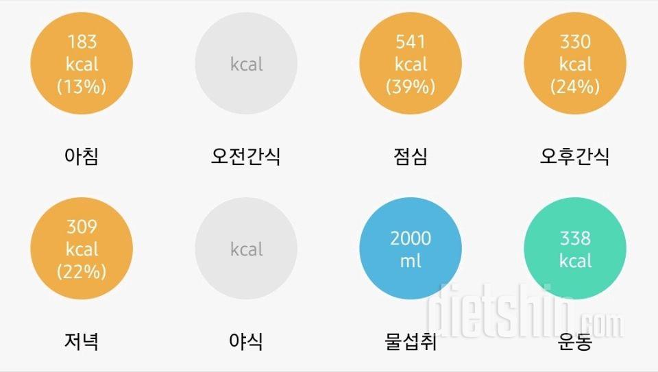 30일 야식끊기39일차 성공!