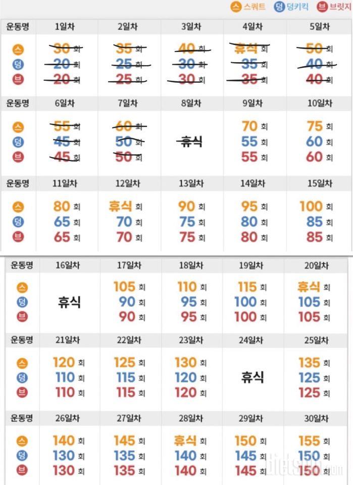 30일 애플힙8일차 성공!