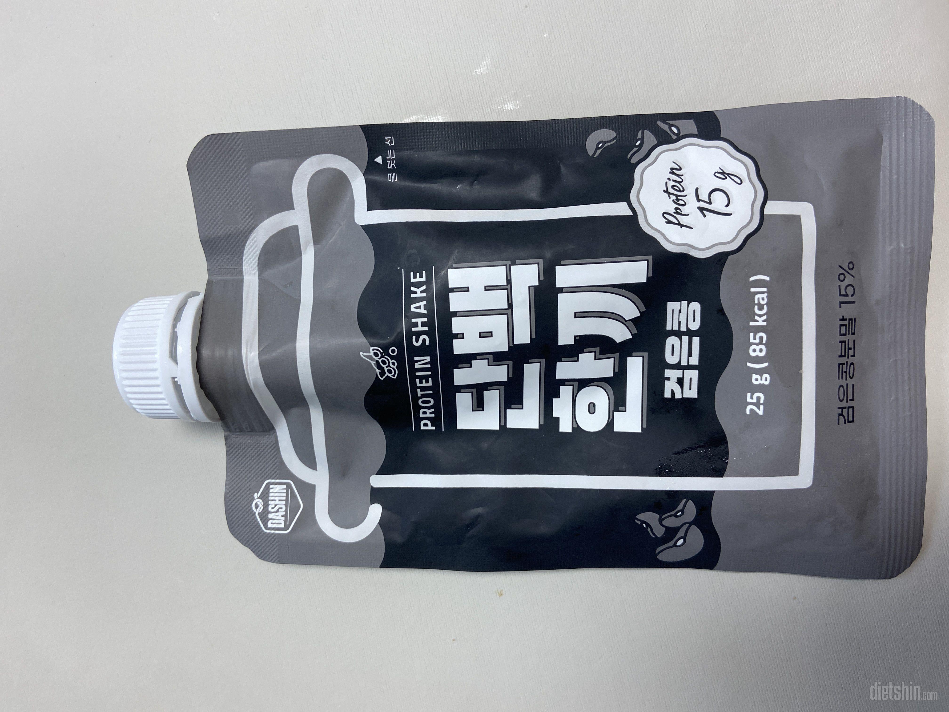 검은콩 초코 곡물 샀는데 아침 대용으