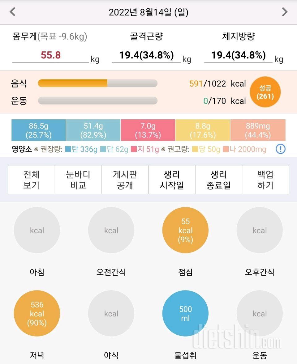 다이어트 나름 6일차