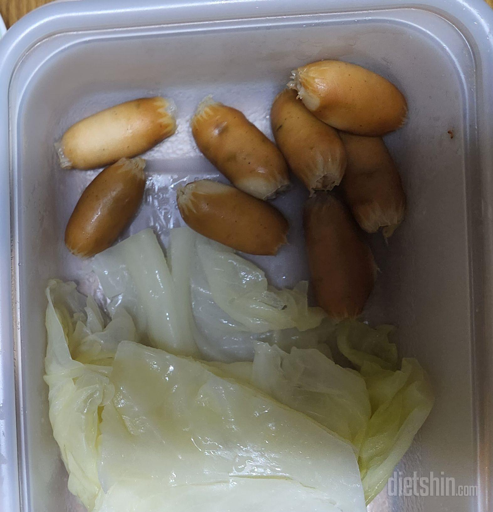 양배추쌈 먹을 때 같이 먹었어용 단백