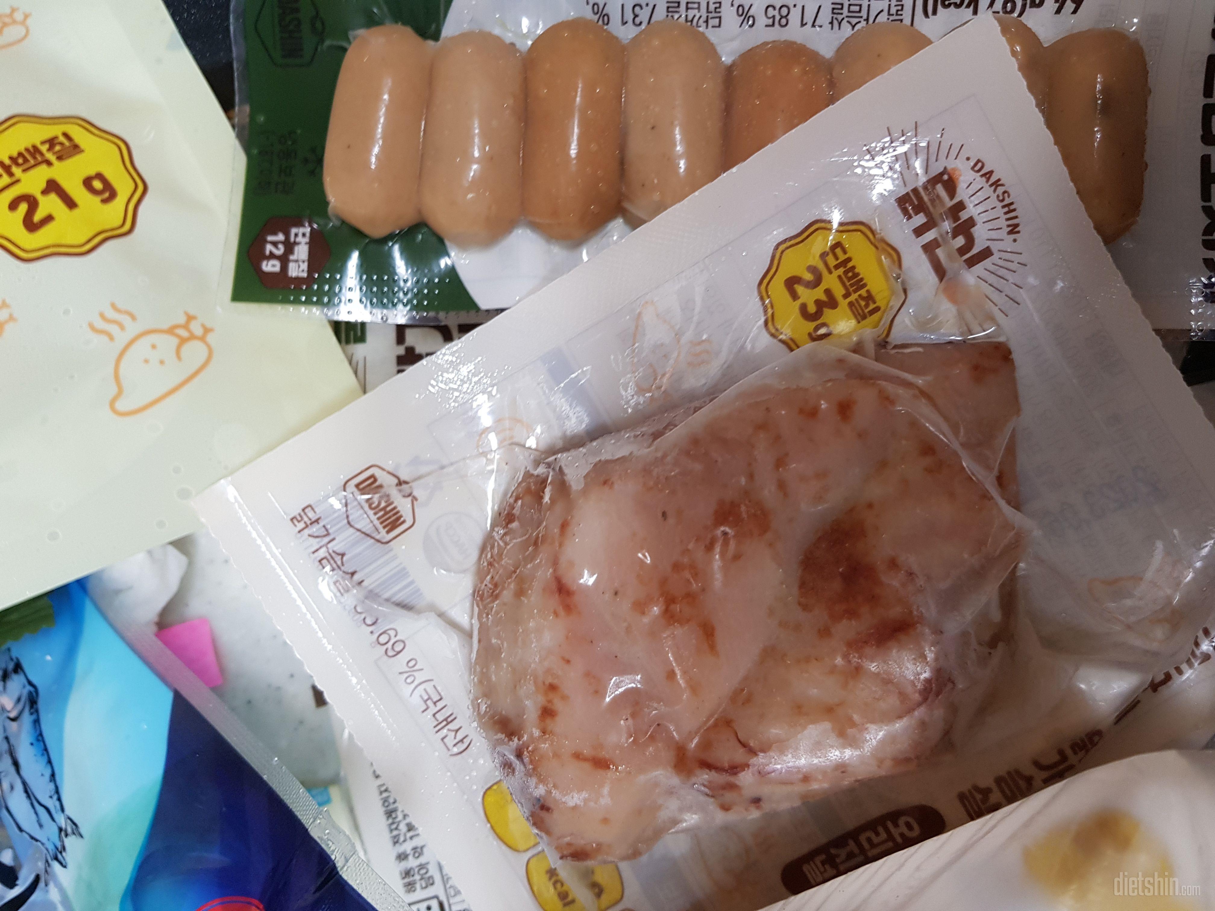 오리지널 닭가슴살인줄 알고 주문했는데