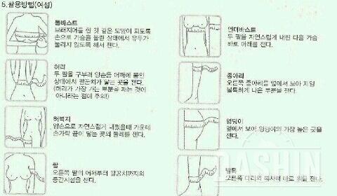 몸 둘레 재는법&이상적인 몸