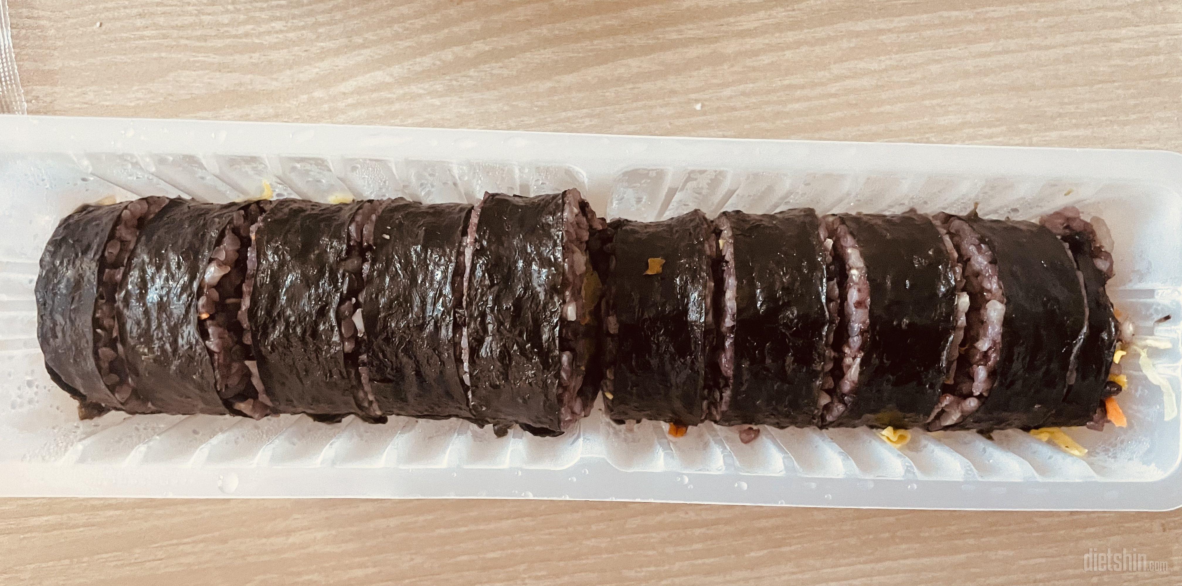 진짜 너무 맛있네요! 김밥 좋아하시는