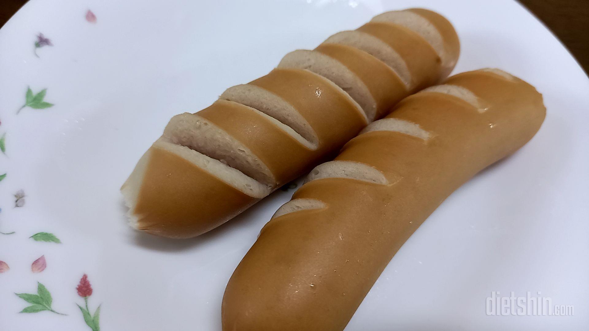 칼집 내어서 조리해봤는데 확실히 식감
