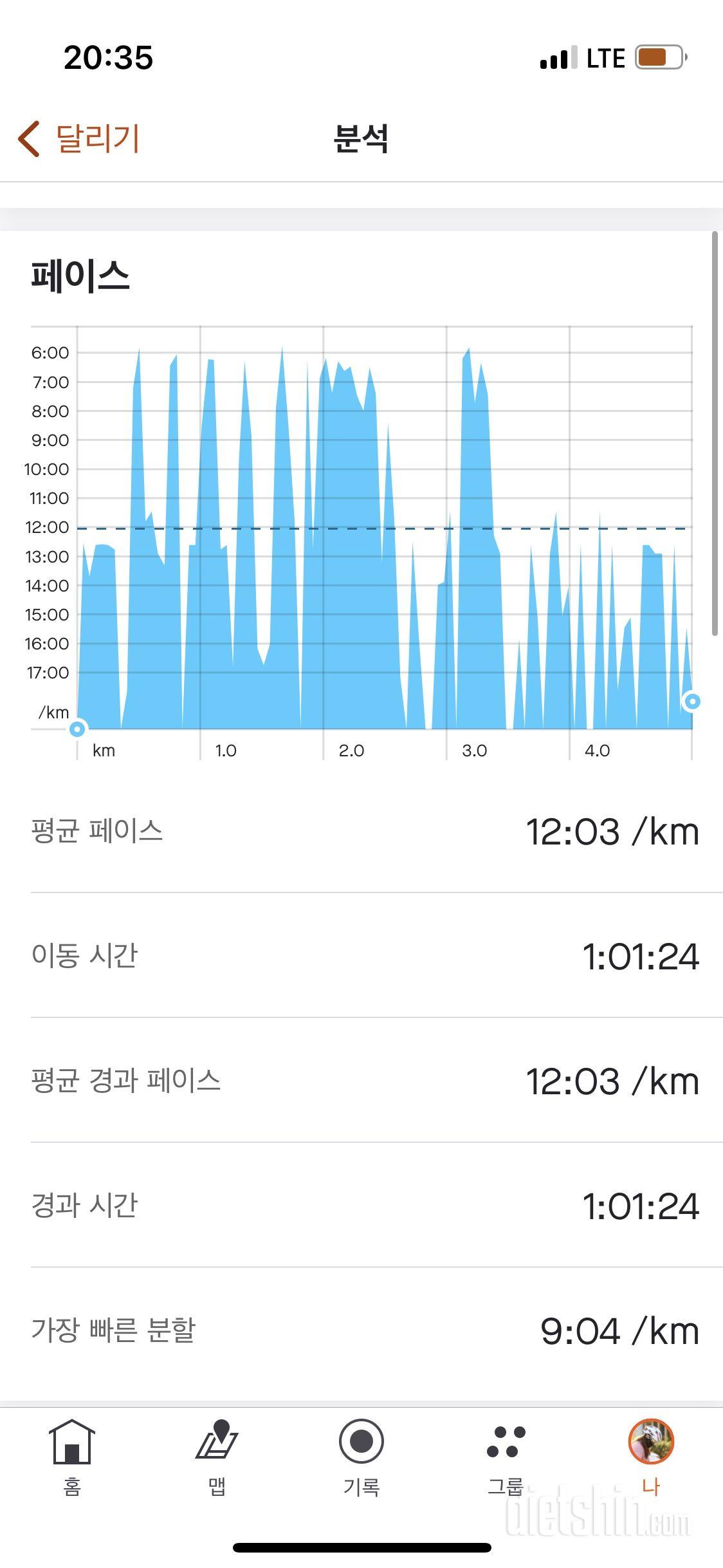 11월 02일(운동 523kcal)