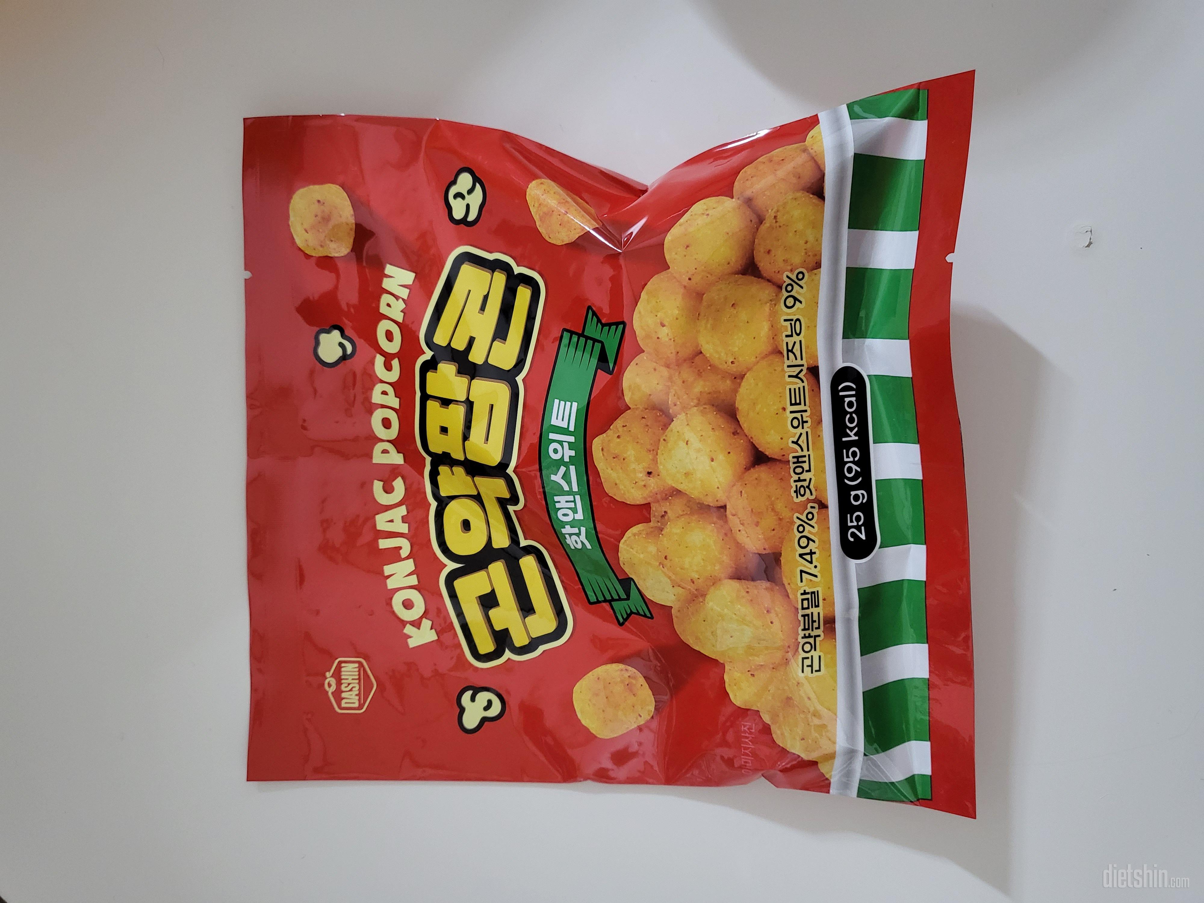곤약팝콘 중에서 이 맛이 제일 맛있어
