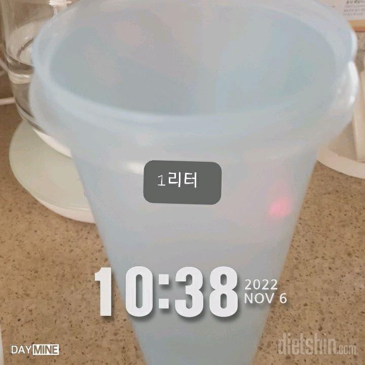 30일 하루 2L 물마시기4일차 성공!