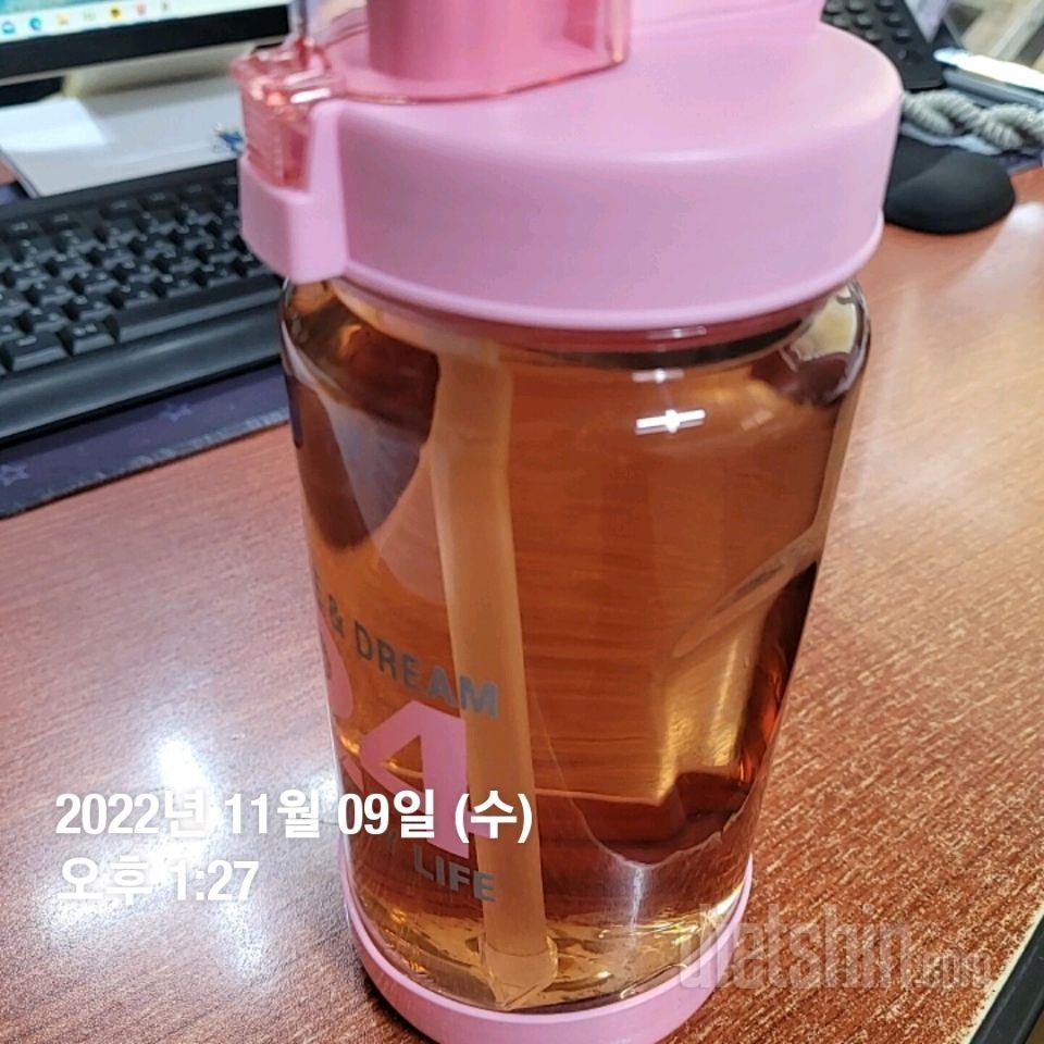 30일 하루 2L 물마시기 1일차 성공!