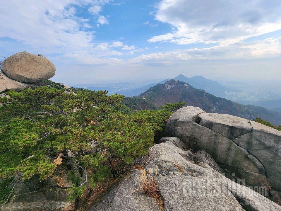 수락산등반 했습니다 비오기 직전에 하산완료