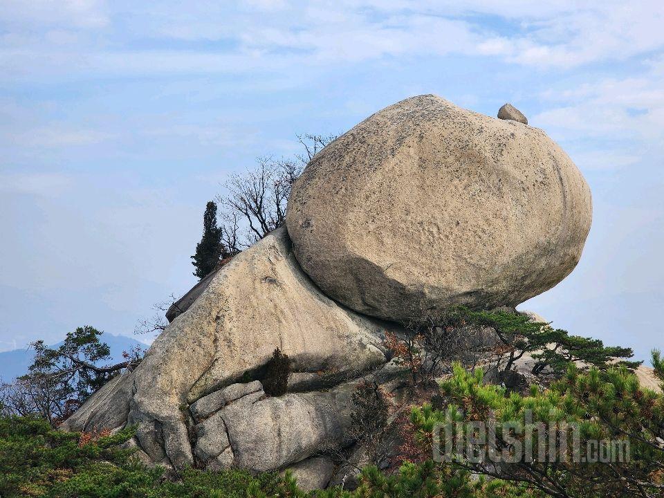 수락산등반 했습니다 비오기 직전에 하산완료